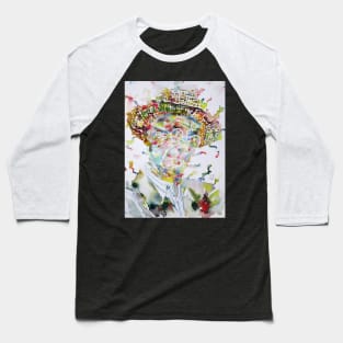 HERMANN HESSE - watercolor portrait .2 Baseball T-Shirt